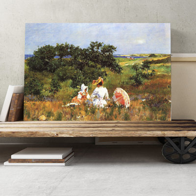The Fairytale by William Merritt Chase - Wrapped Canvas