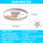 19.7 inches fan light RGB colour lights three colour temperature 6-speed adjustable wind power positive and negative rotation