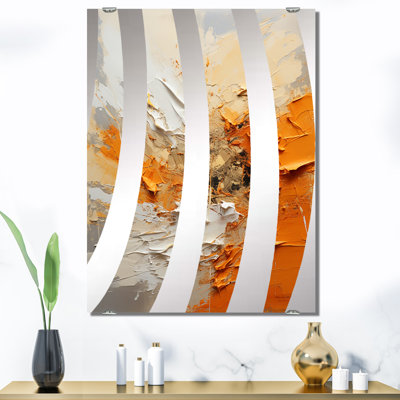 Hadad - Miroir mural peinture abstraite