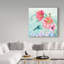 «Anjelien Evening Garden II», reproduction d'aquarelle sur toile tendue-25331772