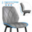 82cm H Upholstered Dining Chair Side Chair-283263742