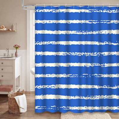 Rideau de douche à 12 crochets