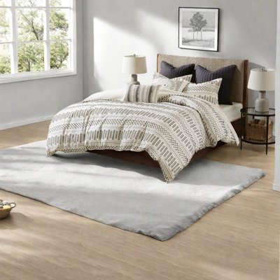 Ensembles de literie confortables en jacquard de coton, très grand / très grand style campagnard