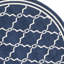 Tapis d'intérieur bleu marine / beige Arlecia-31311726