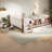 Space-saving Kids Floor Bed With Storage, Solid Wood Design For Home