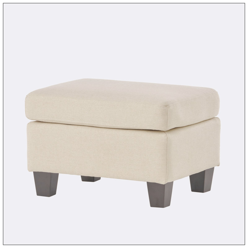 Banc rembourré en tissu Camaiya
