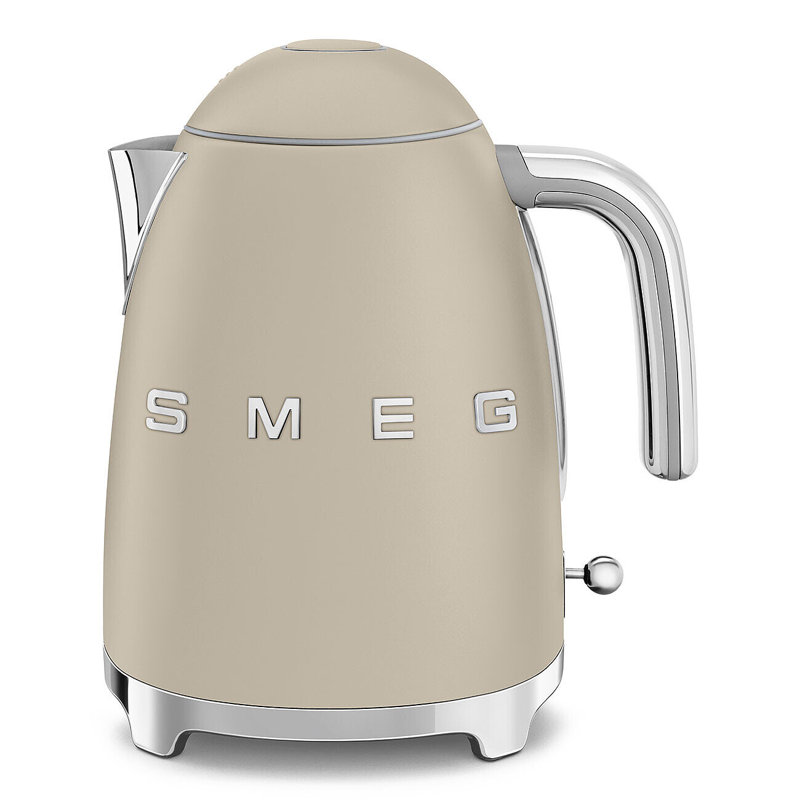 SMEG 50's Retro Style Aesthetic 7-Cup Kettle, Moonlight