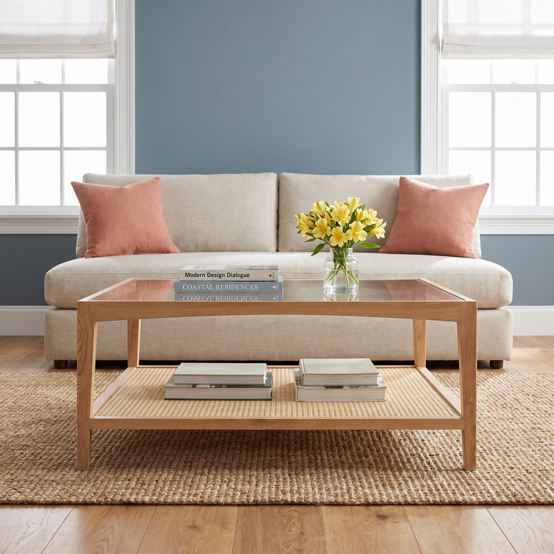 Broderick 4 Legs Coffee Table with Storage