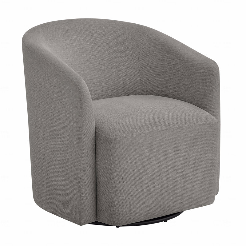 Fauteuil d'appoint pivotant, Gris