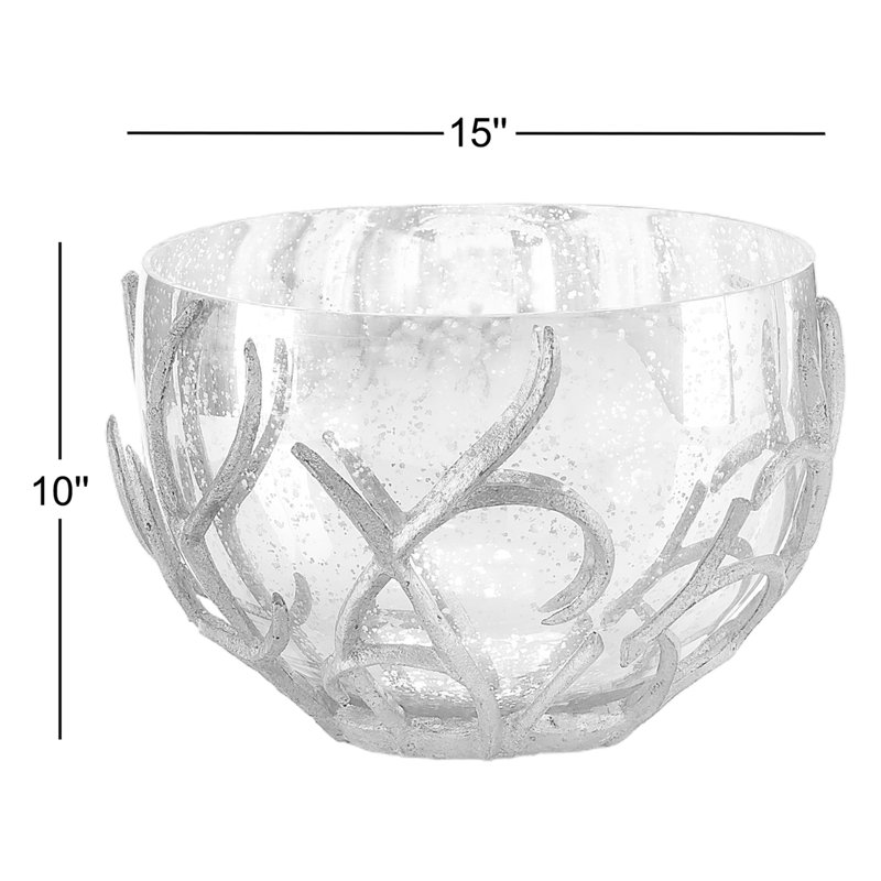 Branch-Encased Decorative Bowl