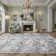 Rectangle Antonije Machine Made Shag Polyester Area Rug in Grey