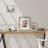 5X7 Inch White Wood Grain Rustic Picture Frame - Set Of 2,Distressed Farmhouse Frame - Ready To Hang Or Stand - With High Definition Glass