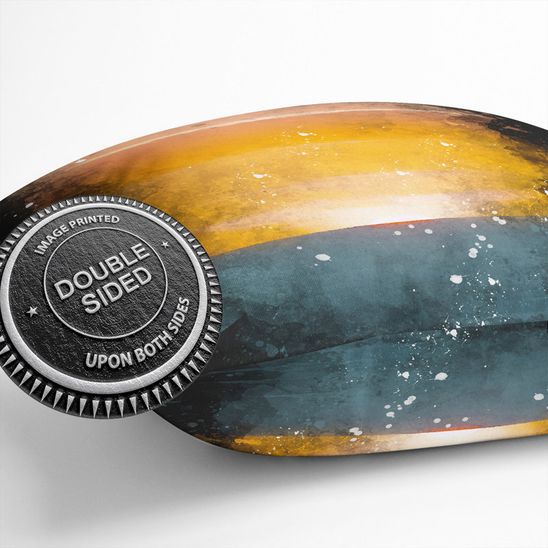Sunrise Horizon Cushion with Filling, 40cm H x 40cm W x 15cm D