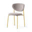Cozy Upholstered Chair with Metal Frame-790521248-790521241