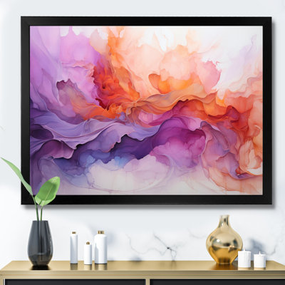 Vibrant tourbillons sur toile
