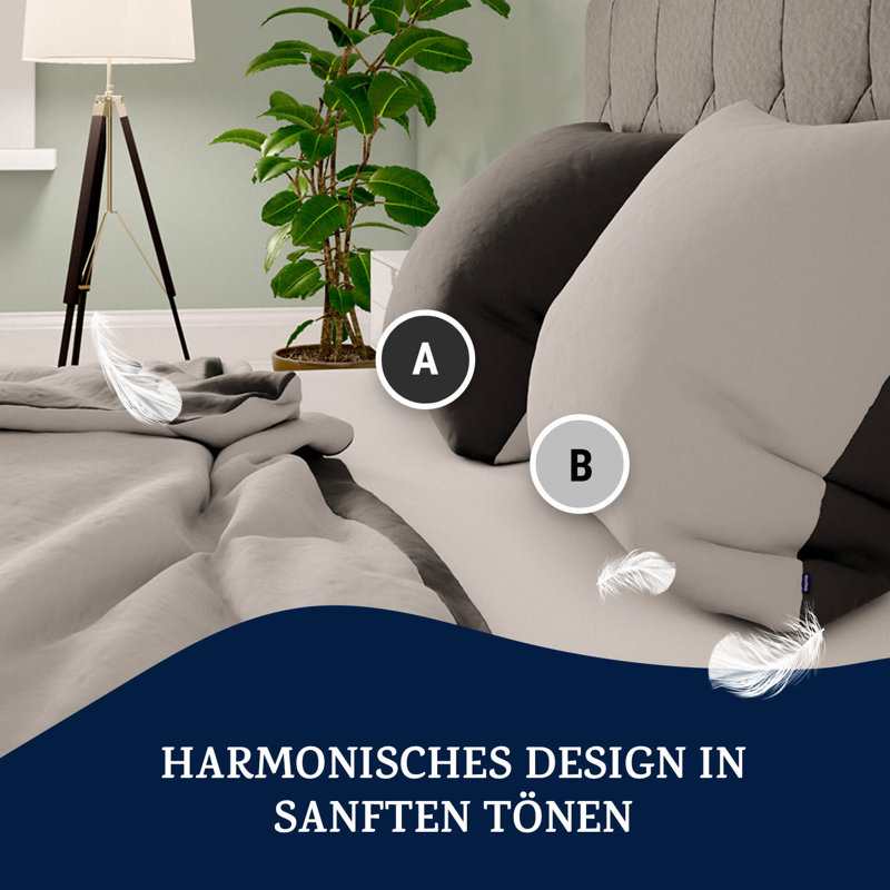 Polyester Unicoloured Duvet Cover Set with Pillow Shams