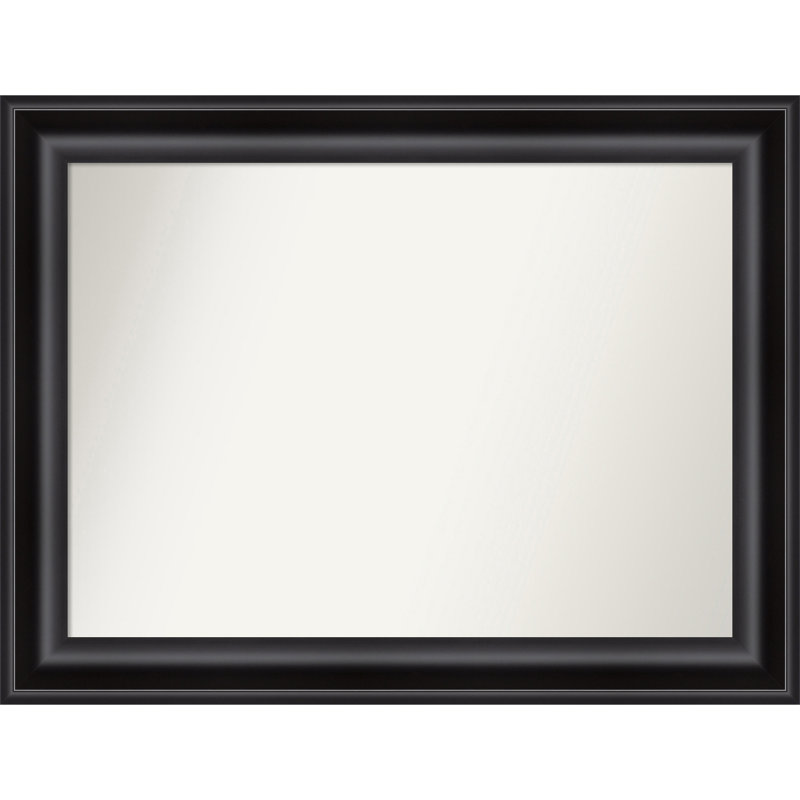 Miroir d'appoint mural en plastique Churchton, 28,75 po x 37,75 po