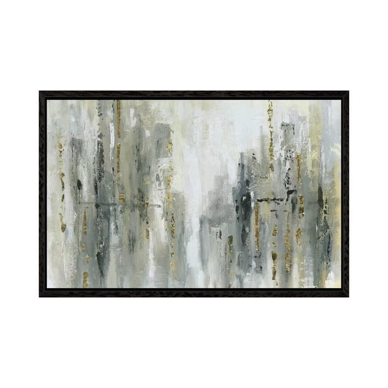 City Shine by Carol Robinson - Painting on Canvas, Black Framed, 66.04 cm H x 45.72 cm W