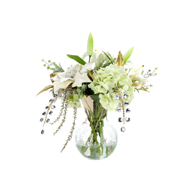 Winter Hydrangea Vase - 16 Inches