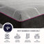 Matelas en mousse viscoélastique gélifiée 11 pouces-191093774