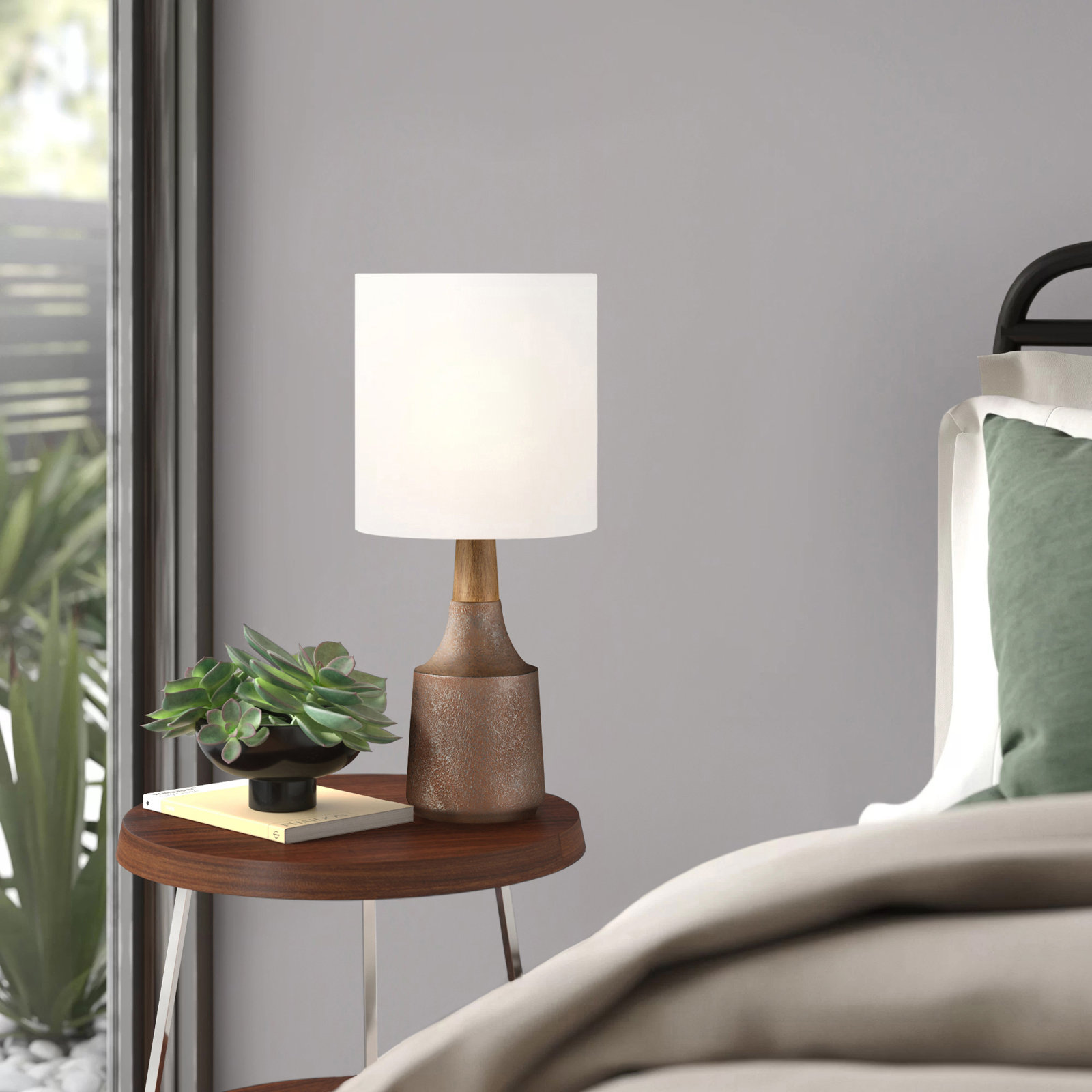 Scotia 18'' Table Lamp, Copper