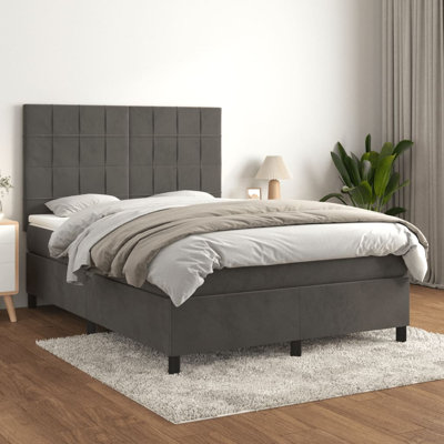Onesimus Box Spring Bed with Mattress