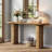 63-Inch Wood Console Table, Farmhouse Entryway Table, Long Sofa Table  for Foyer, Hallway, Entrance,