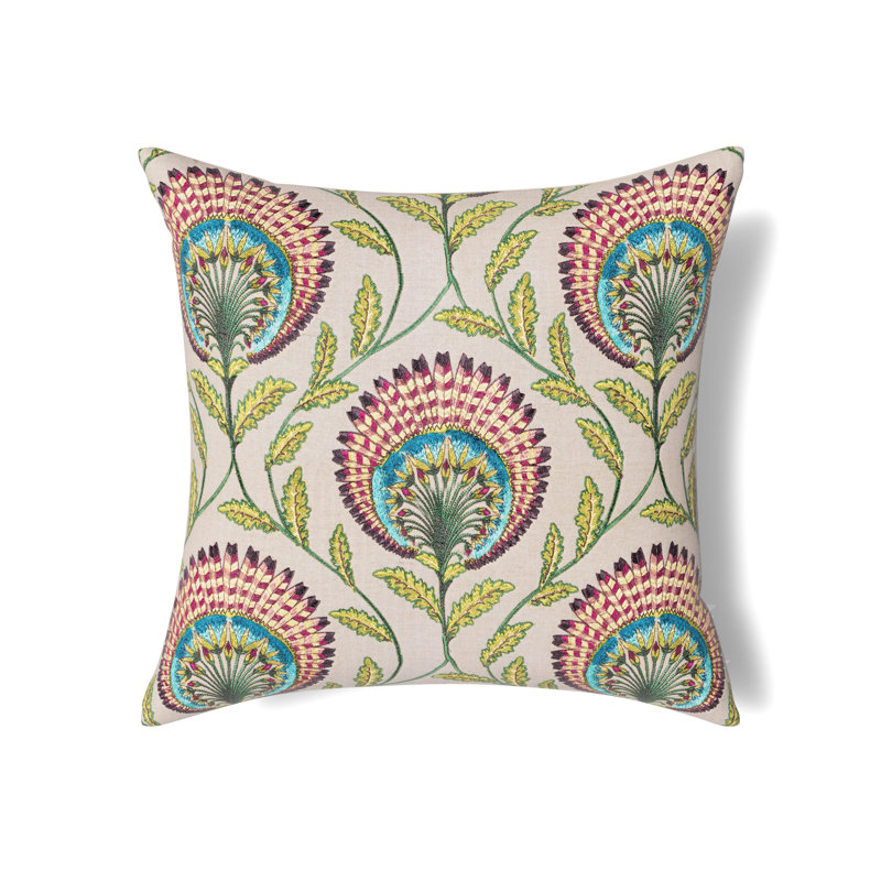 The Met x Ann Gish Tavus Embroidered Pillow