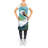 No Pattern Bib Apron