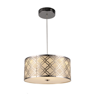 Berry 3 - Light Dimmable Drum Chandelier