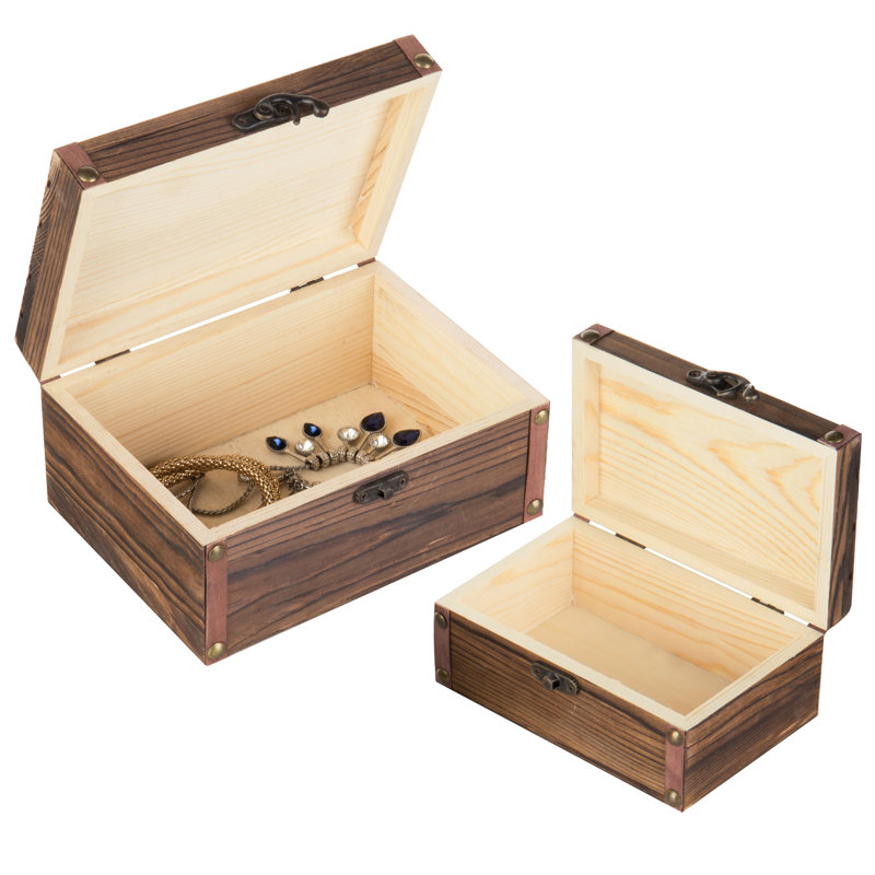 Loon Peak® Solid Wood Decorative Bin