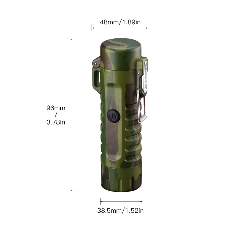 Briquet USB survie à arc plasma, Camouflage