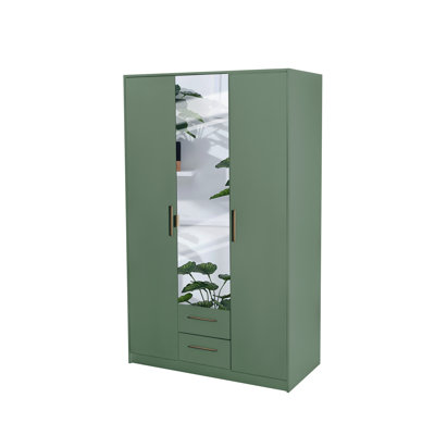 Pamel 3 Door Manufactured Wood Wardrobe