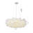 Eclectic 1 Light LED Acrylic Cloud Shade Chandelier