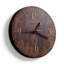 Horloges murales noires rondes-42050915