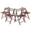 Chaise pliante en bois Aqeela