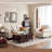 Simple and elegant fabric sofa