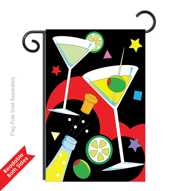 « party speciale party » et « party en toile jute », impression sur 2 côtés 19 x 13 po drapeau de jardin