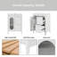 Ensemble de meuble-lavabo simple 24 po Markies