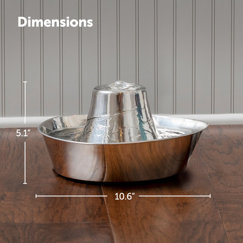 PetSafe® Seaside Stainless Pet Fountain