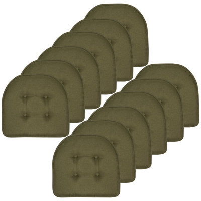 Solid U-Shaped Non-Slip Indoor Chair Cushion