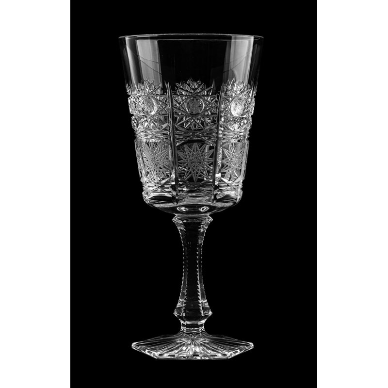 Beppie 7 oz. Crystal Red Wine Glass Set