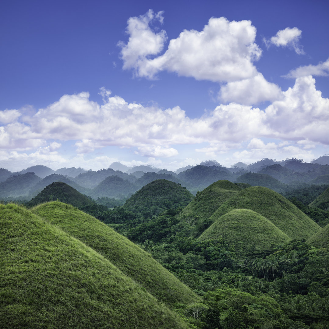 Chocolate Hills Of Bohol von LordRunar - Kunstdrucke auf Leinwand