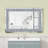 Faustine Glam Crystal Decorative Wall Mirror-1413503188
