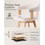 Tabouret de bar pivotant revêtu de lin 26 po-1297837827-1277400254-1277401973