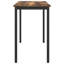 Rectangular Dining Table with Steel Base-284222794