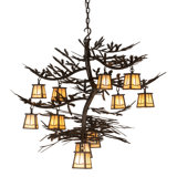 Dulcemaria 12 - Light Dimmable Geometric Chandelier