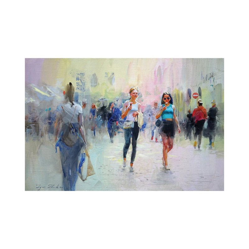 A Sunny Day by Igor Zhuk - Wrapped Canvas Print, 66.04 cm H x 45.72 cm W x 1.91 cm D