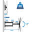 Mount-it Single Screen Wall Mount