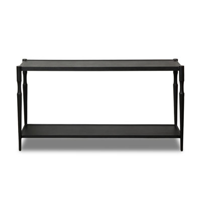 Augusta Console Table- 60"-Textured Iron